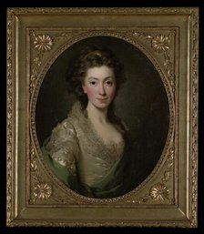 Princess Izabela Czartoryska née von Flemming (1746-1835), Wife of Adam Kazimierz, 1774. Creator: Alexander Roslin.