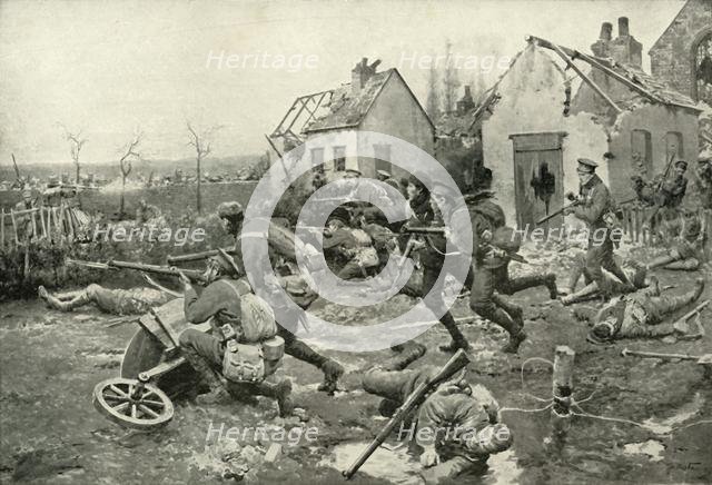 'The Capture of Givenchy', (1919). Creator: Fortunino Matania.