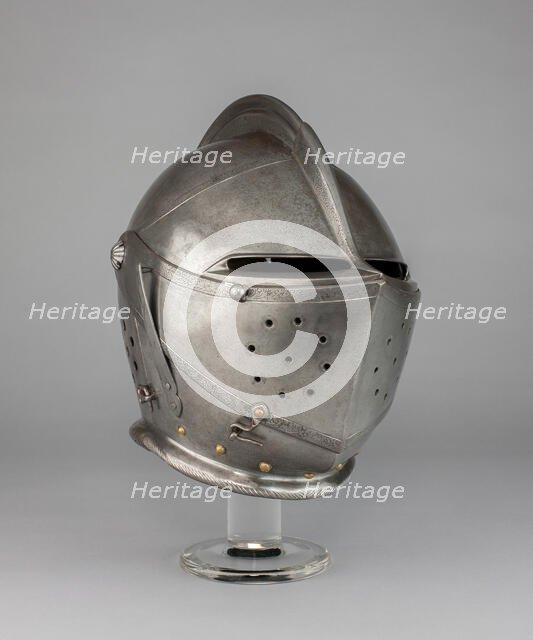 Close Helmet, Dutch, 1610/20. Creator: Unknown.