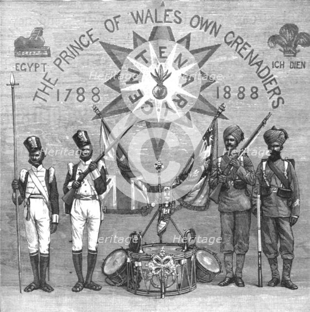 ''Celebrating the Centenary of 2nd (The Prince of Wales Own) Bombay Grenadiers, at Poonah', 1888. Creator: Unknown.