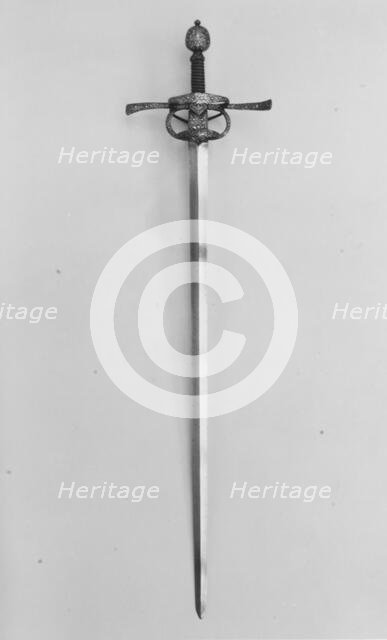 Rapier, probably German, early 17th century. Creator: Unknown.