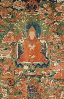 Tsongkhapa, End 18th - Early 19th cen. Creator: Tibetan culture.