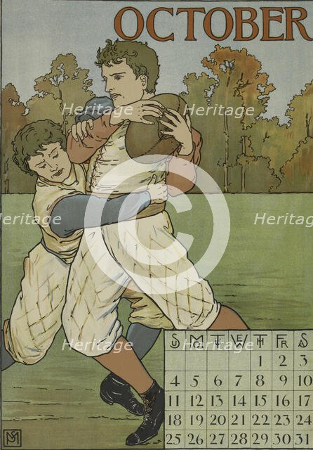 October, c1887 - 1922. Creator: Unknown.