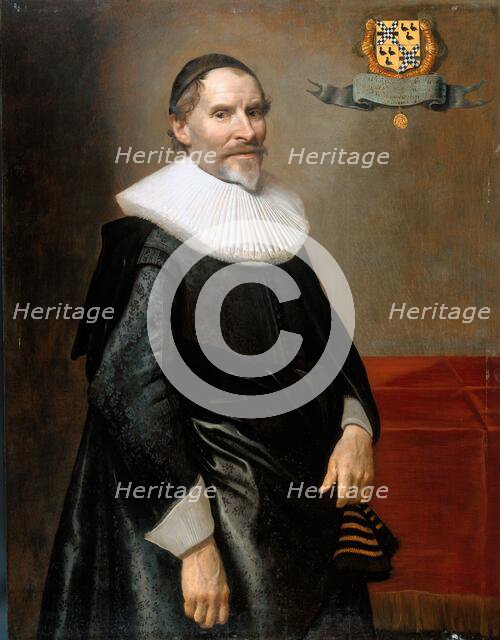 Portrait of François van Aerssen (1572-1641), Lord of Sommelsdijk, De Plaat and Spijk, 1636. Creator: Michiel van Mierevelt.