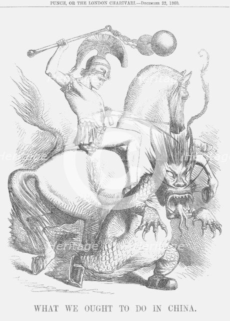 'What we Ought to do in China', 1860. Artist: Unknown