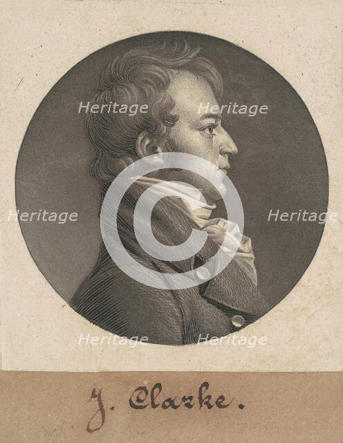 Thomas Weston Thompson, 1805-1807. Creator: Charles Balthazar Julien Févret de Saint-Mémin.