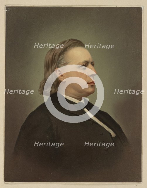 Portrait of Henry Ward Beecher (1813-1887), c. 1871.
