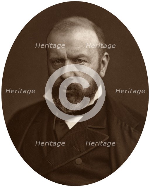 John Pettie, artist and Royal Academician, 1882.Artist: Lock & Whitfield