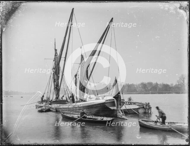 Putney Reach, Wandsworth, Greater London Authority, 1870-1899. Creator: William O Field.
