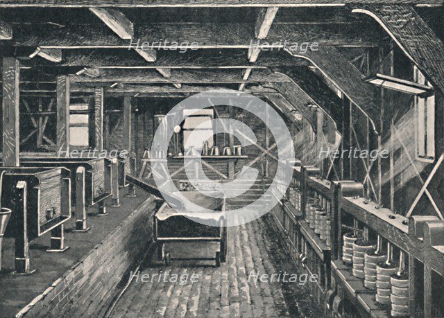 'The Longford Cheese Factory, Derbyshire', c1881, (1904). Artist: Unknown.