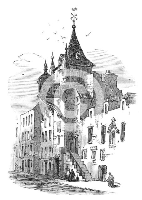 Edinburgh: the Tolbooth, 1864. Creator: Unknown.