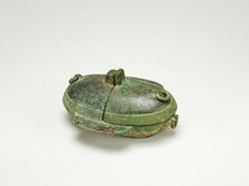 Folding Oil Lamp (Deng), Han dynasty (206 B.C.-A.D. 220). Creator: Unknown.