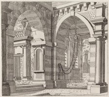 Architectural Fantasy with Arched Gateways, before 1753. Creator: Giuseppe Antonio Landi.