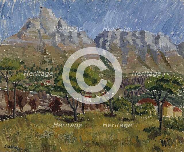 Table Mount, 1938. Creator: Sulho Sipila.