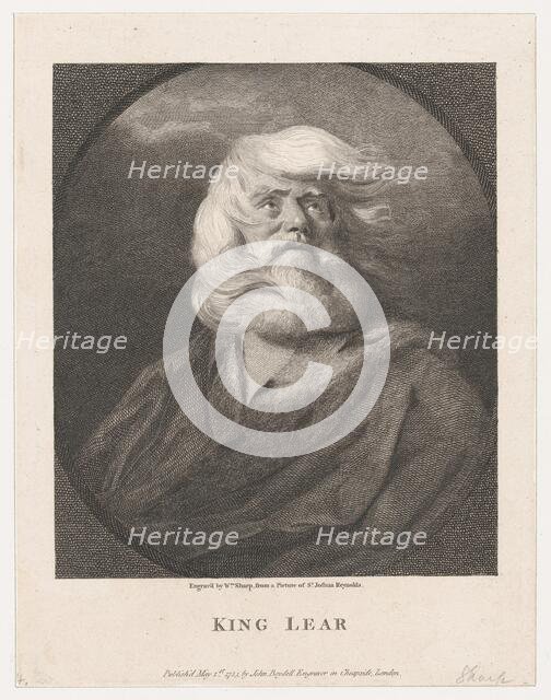King Lear, 1783. Creator: William Sharp.