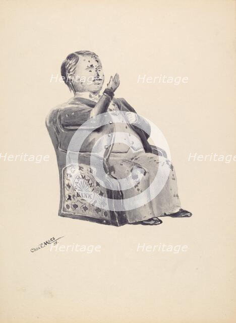 Tammany Bank, 1938. Creator: Charles Moss.