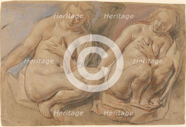 Susannah Crouching, c. 1640/1645. Creator: Jacob Jordaens.