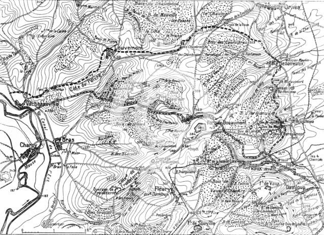 'L'avance realisee le 15 decembre, au Nord de Verdun, par les divisions du groupement Mangin', 1916. Creator: Unknown.