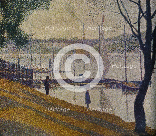'Le Pont de Courbevoie', 1886. Artist: Georges-Pierre Seurat.
