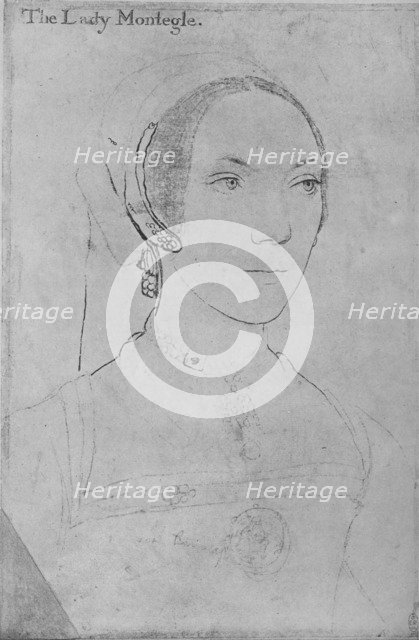 'Mary, Lady Monteagle', c1538-1540 (1945). Artist: Hans Holbein the Younger.