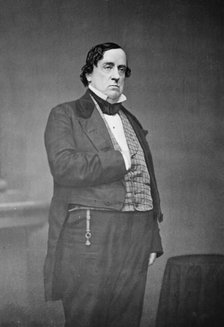 Lewis Cass of Michigan, between 1855 and 1865. Creator: Unknown.