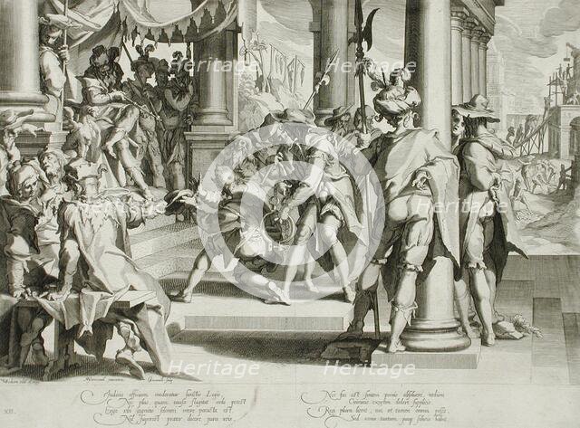 Allegory of Justice, 1607. Creator: Willem van Swanenburg.