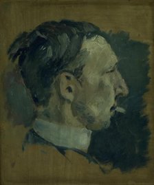 The Painter Karl Isakson, 1910. Creator: Harald Giersing.