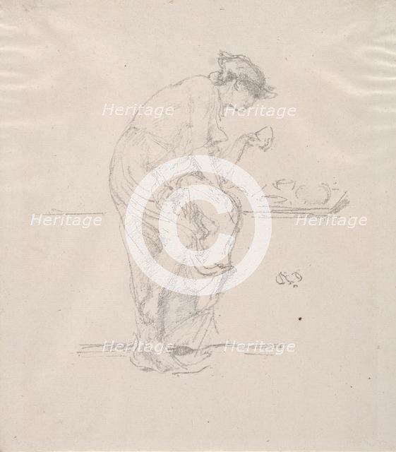 The Horoscope, 1890. Creator: James McNeill Whistler (American, 1834-1903).