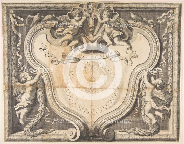 The Copernican System, ca. 1639. Creator: J Girardin.