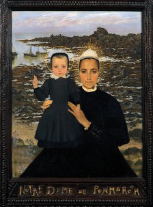 Our Lady of Penmarch (Notre-Dame de Penmarc'h), 1896. Creator: Lévy-Dhurmer, Lucien (1865-1953)