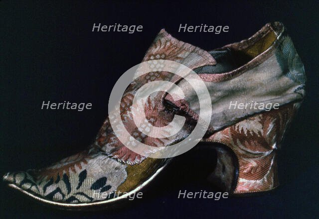 Slipper, England, 1720/30s. Creator: Unknown.