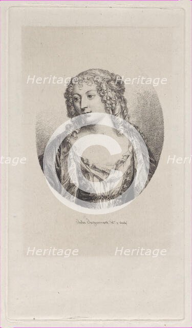 Madame de Grignan, ca. 1870. Creator: Jules-Ferdinand Jacquemart.