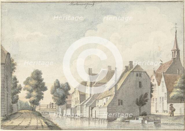 The village of Molenaarsgraaf in the Alblasserwaard, 1761-1828. Creator: Joseph Schmetterling.
