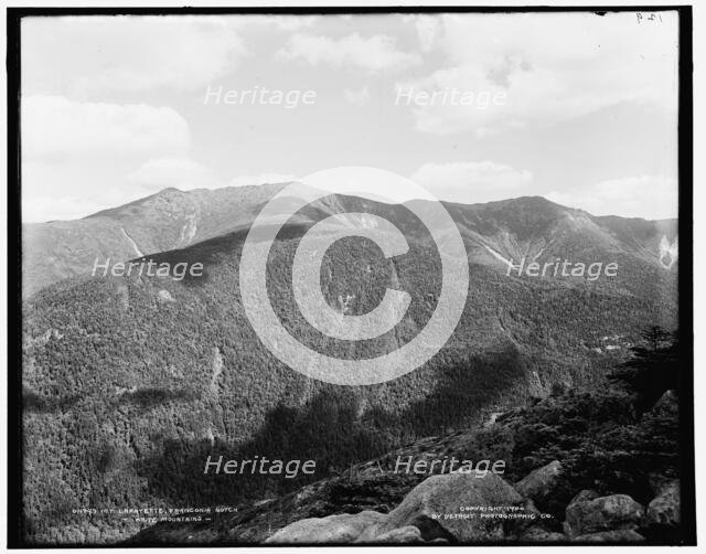 Mt. Lafayette, Franconia Notch, White Mountains, c1900. Creator: Unknown.
