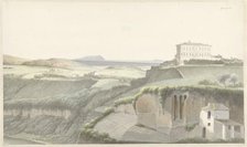 Landscape near Genzano di Roma, 1778-1847. Creator: Josephus Augustus Knip.