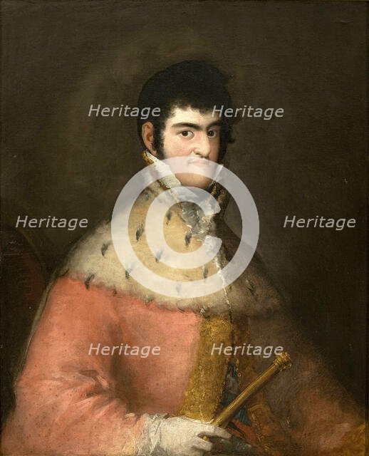 Portrait of King Ferdinand VII of Spain, 1808. Creator: Goya, Francisco, de (1746-1828).