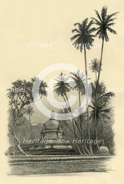Natha Devale shrine, Kandy, Ceylon, 1898. Creator: Christian Wilhelm Allers.
