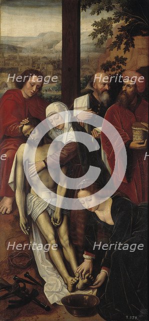 Pietà. Artist: Benson, Ambrosius (1495-1550)