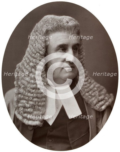 Right Hon Sir Robert J Phillimore, DCL, Judge of the High Court of Justice, 1877.Artist: Lock & Whitfield