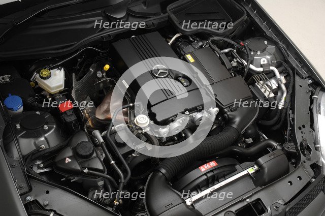 2010 Mercedes Benz SLK 200 Artist: Unknown.