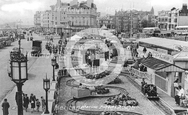 Marine Parade, Brighton, East Sussex, c1900s-c1920s. Artist: Unknown