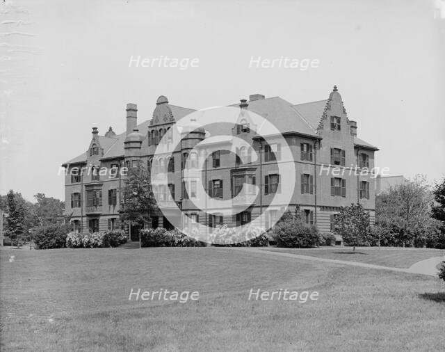 Rockefeller Hall, Mount Holyoke College, South Hadley, Mass., c1908. Creator: William H. Jackson.