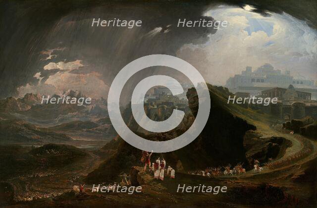 Joshua Commanding the Sun to Stand Still upon Gibeon, 1816. Creator: John Martin.