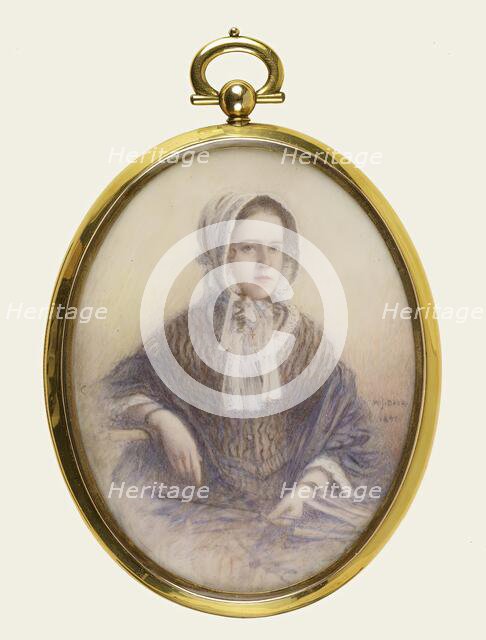 Portrait of Ellen Harper Walters, 1897. Creator: William Jacob Baer.