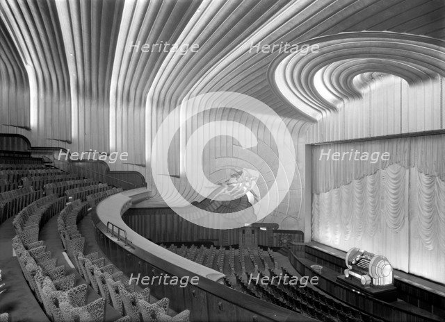 Auditorium at the Odeon, Leicester Square, London, 1937. Artist: J Maltby
