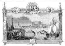 The Ouse Bridge, York, 1844.  Creator: Smyth.