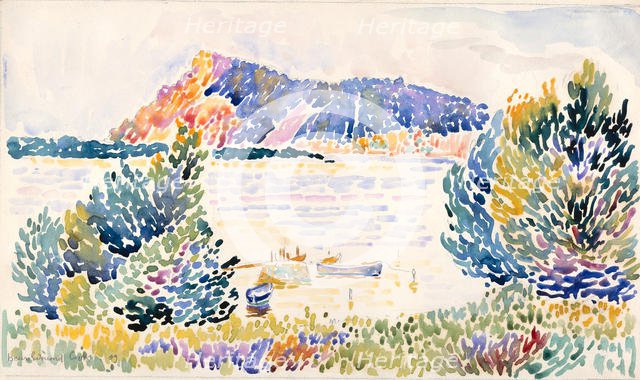 Cap Nègre, 1909. Creator: Henri-Edmond Cross.