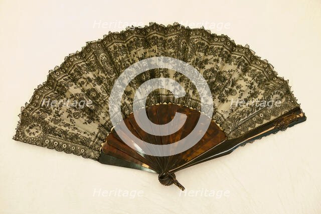 Fan, France, 1860/70. Creator: Unknown.