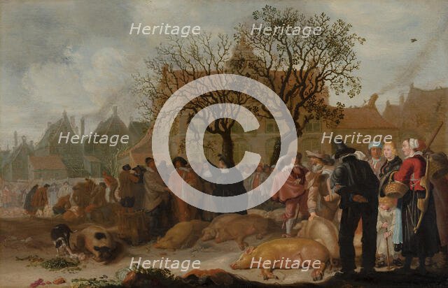 Hog Market. Creator: Sybrand van Beest.