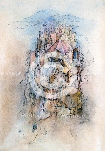 'The City', c1900-1951. Artist: Wolfgang Otto Schulze